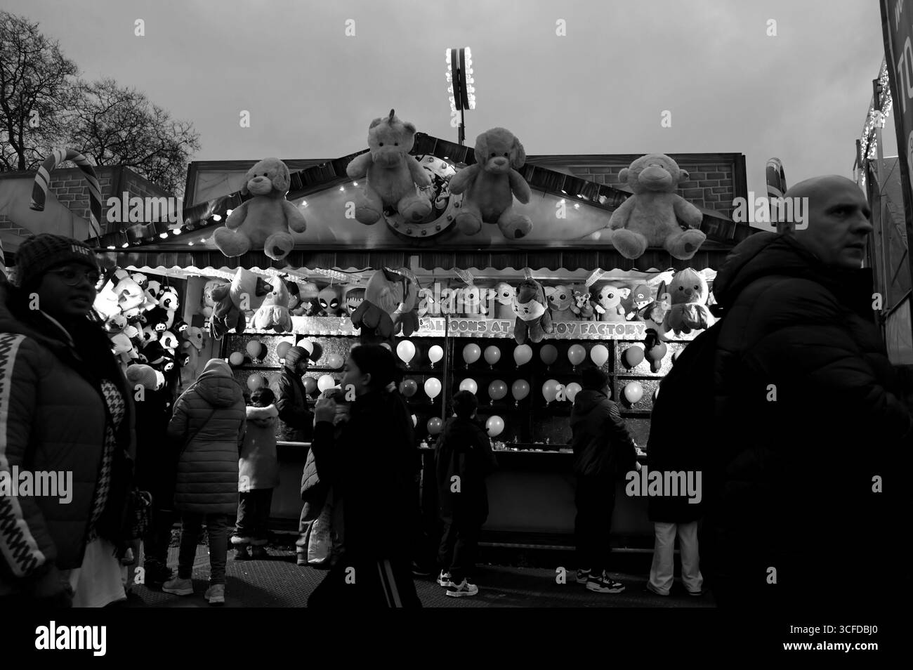 30 décembre 2024, Londres Hyde Park Winter Wonderland à Londres, Angleterre, Royaume-Uni. Banque D'Images