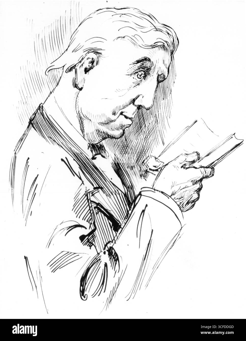 Lewis Carroll était un auteur anglais, mathématicien, logicien, diacre anglican et photographe. Son écriture la plus célèbre est Alice's Adventures in Wonderland . Montre photo : dessin animé Lewis Carroll . 27 janvier 1832 - 14 janvier 1898 Banque D'Images