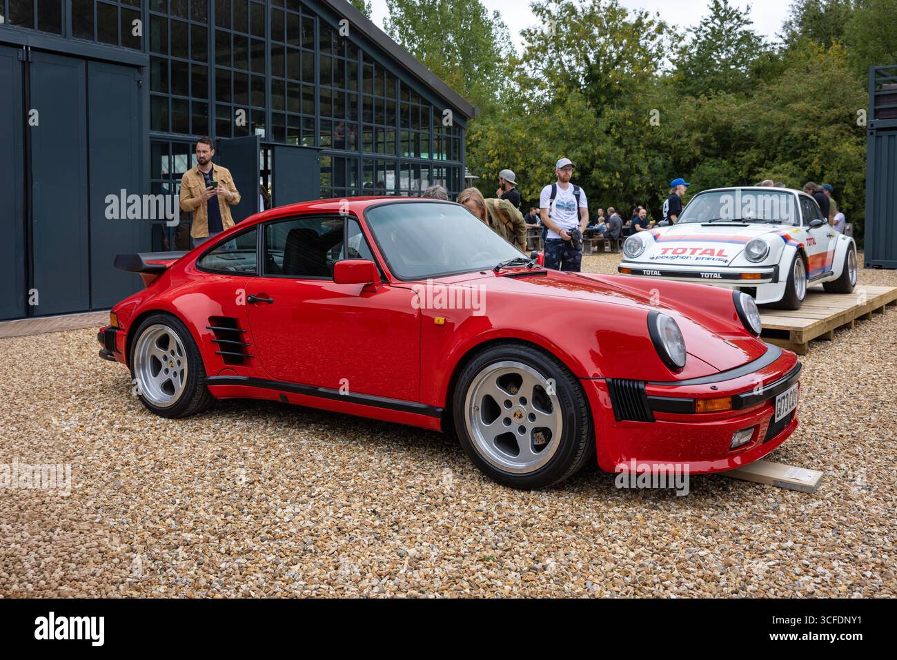 Porsche 930 Turbo S 1989, exposée au Megaphonics 2025. Banque D'Images