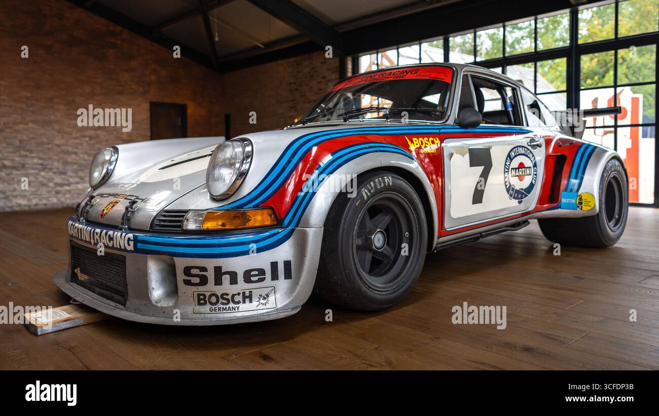 Porsche 911 Carrera RSR Turbo 1973, exposée au Megaphonics 2025. Banque D'Images