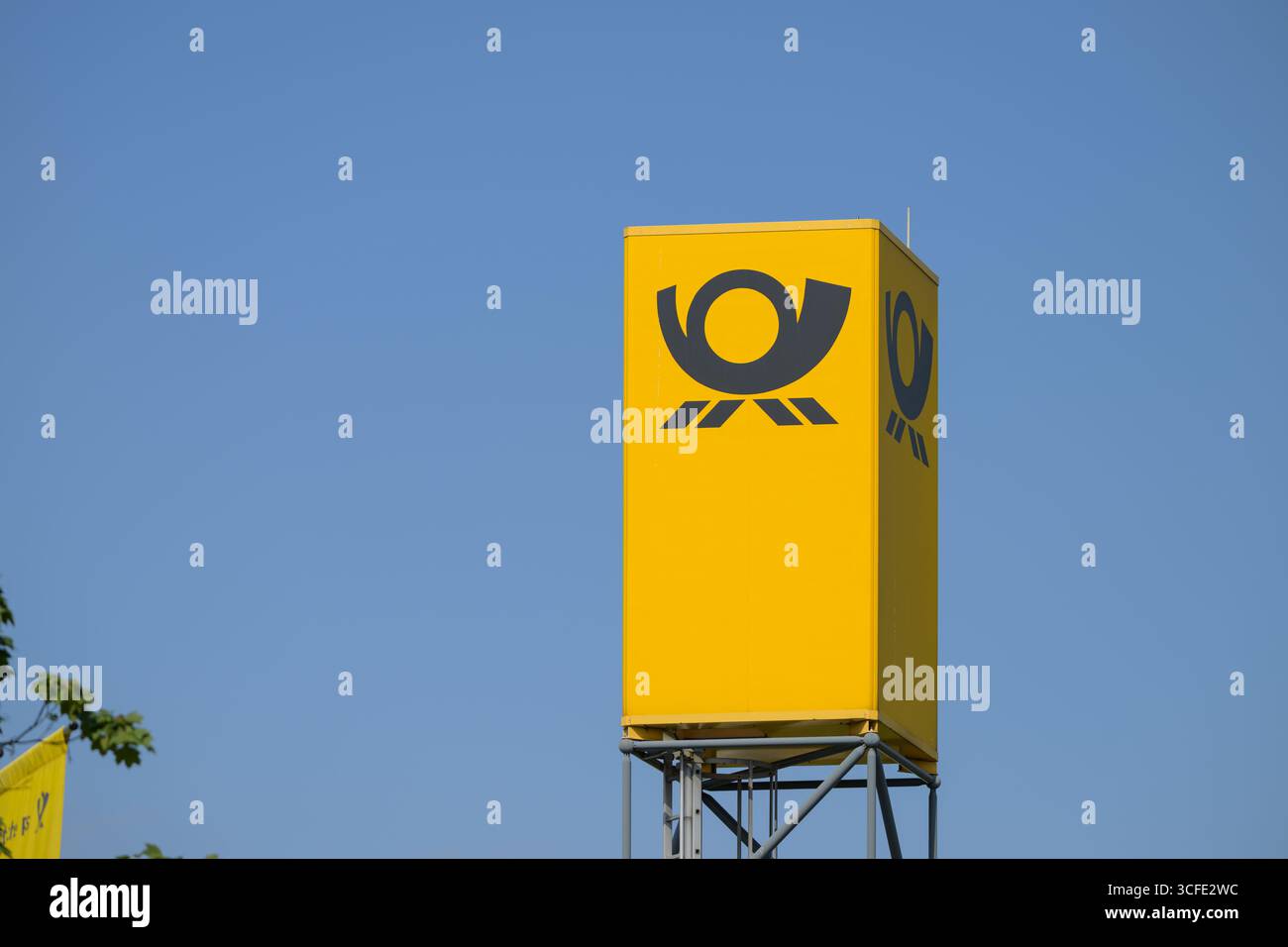 , Deutschland, 22.08.2025, geeignet für Artikel zu Logistik, Postwesen, Infrastruktur, Konzernberichte, Nachrichten zur Deutschen Post/DHL. Banque D'Images