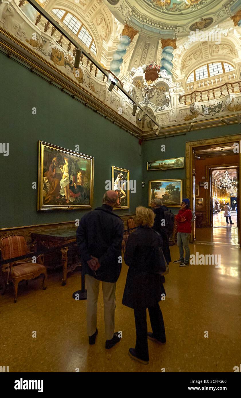 À l'exposition de Doria Pamphilj Palace. Rome, Italie Banque D'Images