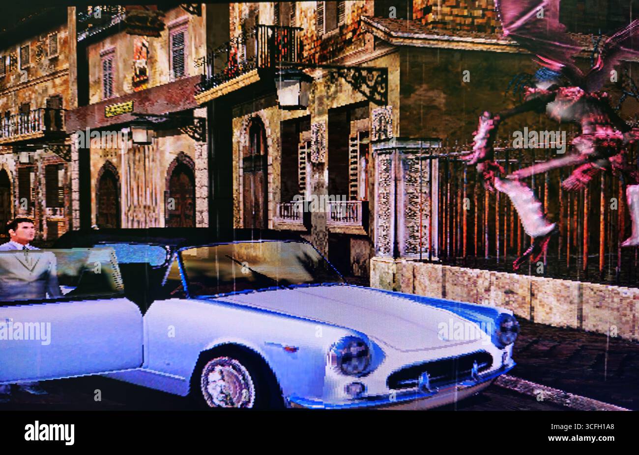 The House of the Dead 2 Game Scene, Arcade Horror Banque D'Images