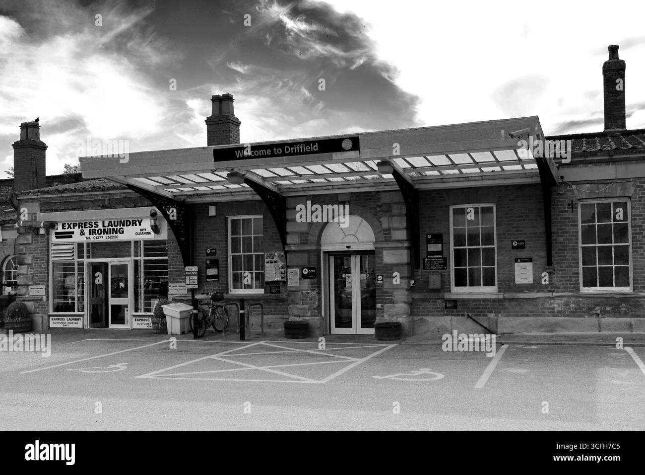 Gare de Driffield, East Riding of Yorkshire, Angleterre Banque D'Images