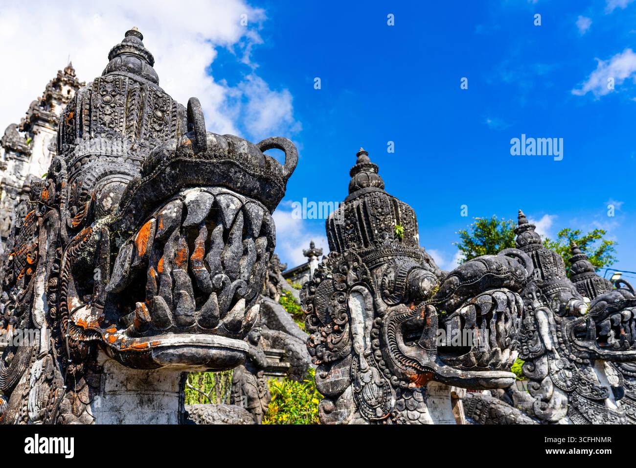 Bali, Indonésie - 6 août 2025 : Temple Penataran Agung Lempuyang à Bali. Banque D'Images