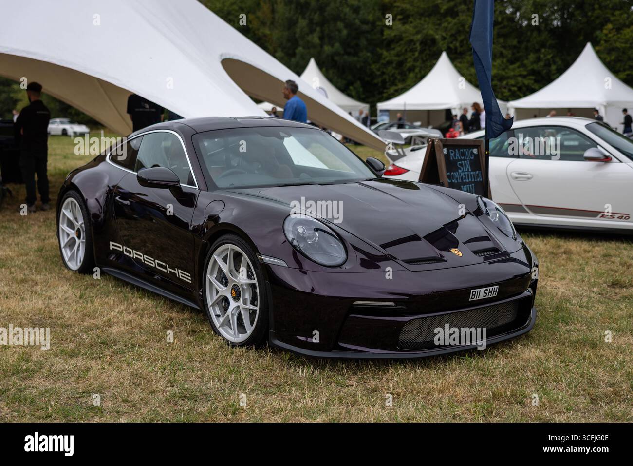 Porsche 911 S/T 2024, exposée au Megaphonics 2025. Banque D'Images