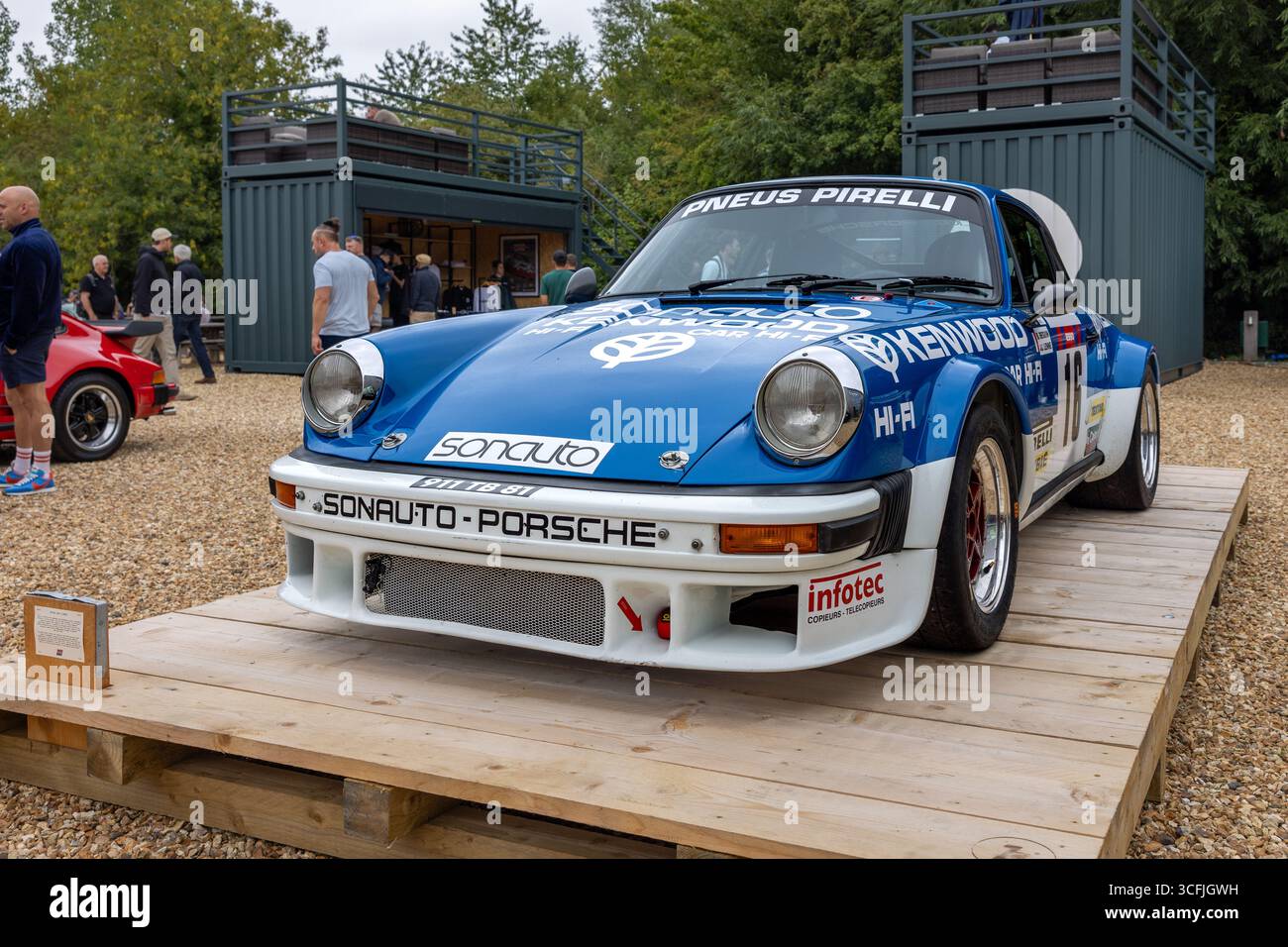 Porsche 911SC 1980, exposée au Megaphonics 2025. Banque D'Images