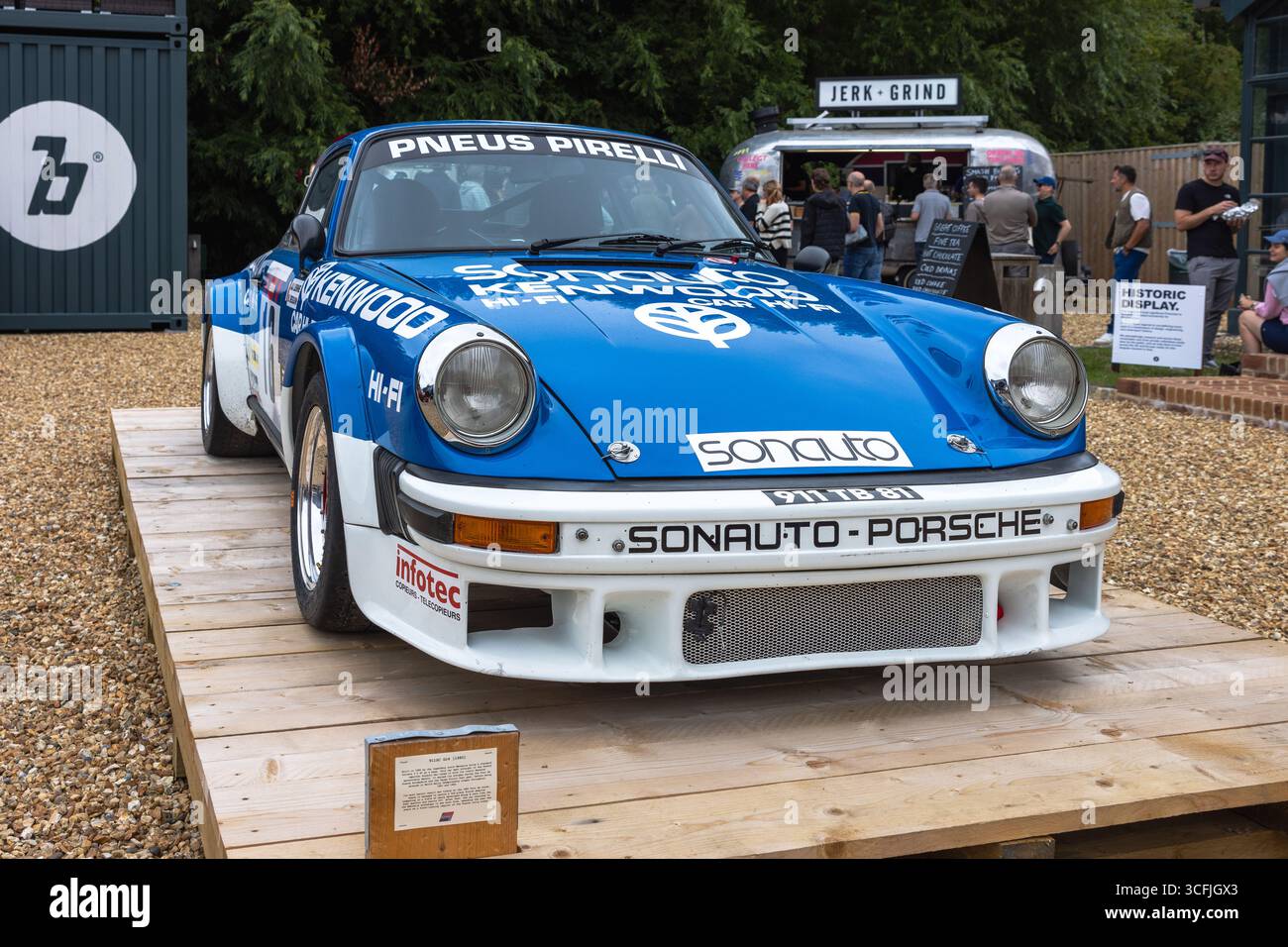 Porsche 911SC 1980, exposée au Megaphonics 2025. Banque D'Images