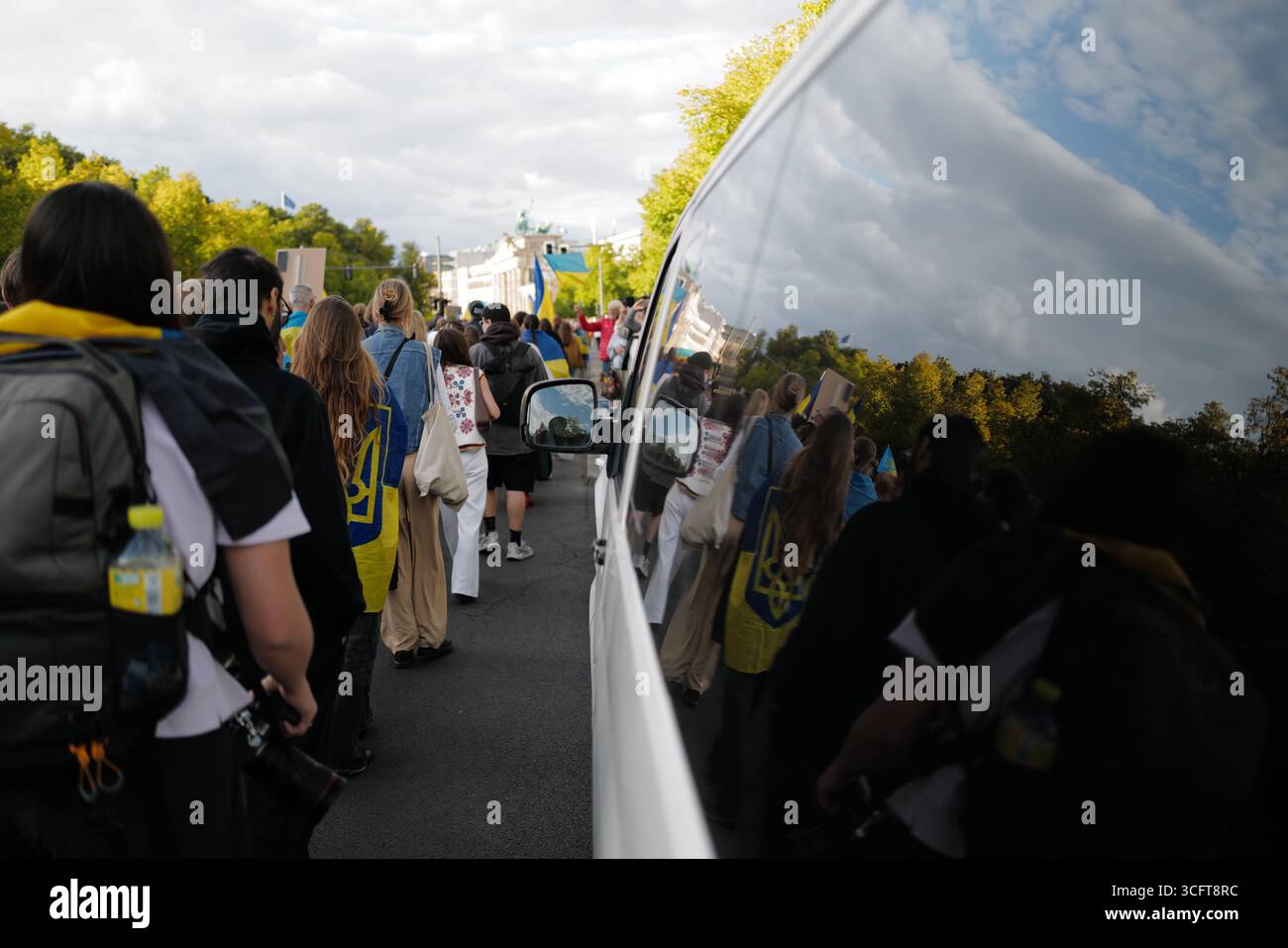 Journée de l'indépendance de l'Ukraine à Berlin 24.08.25 Banque D'Images