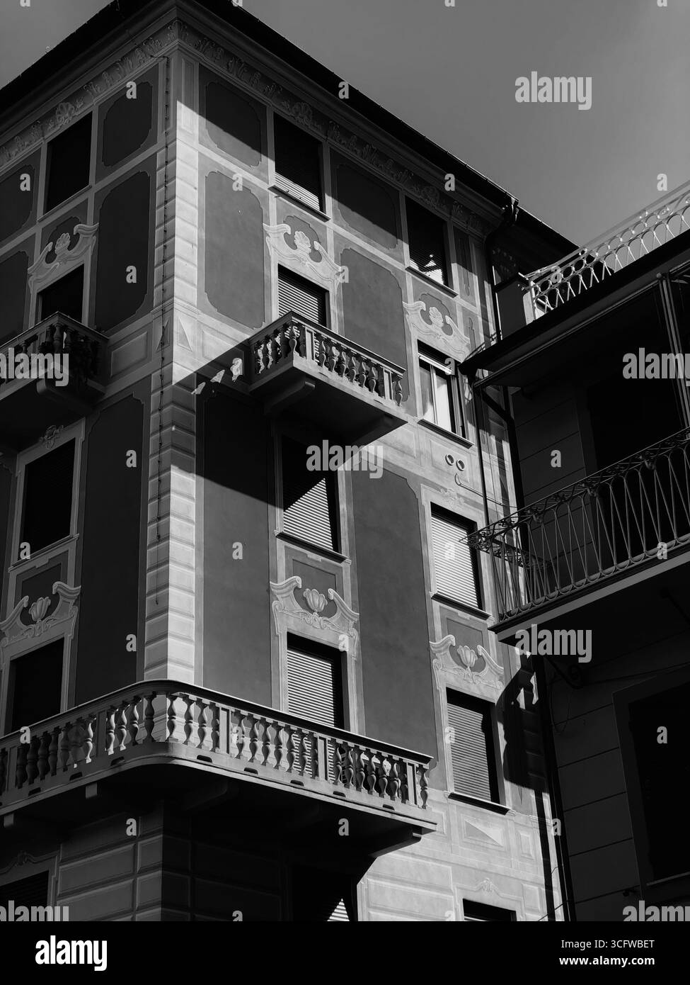 Ombres à Portofino Banque D'Images
