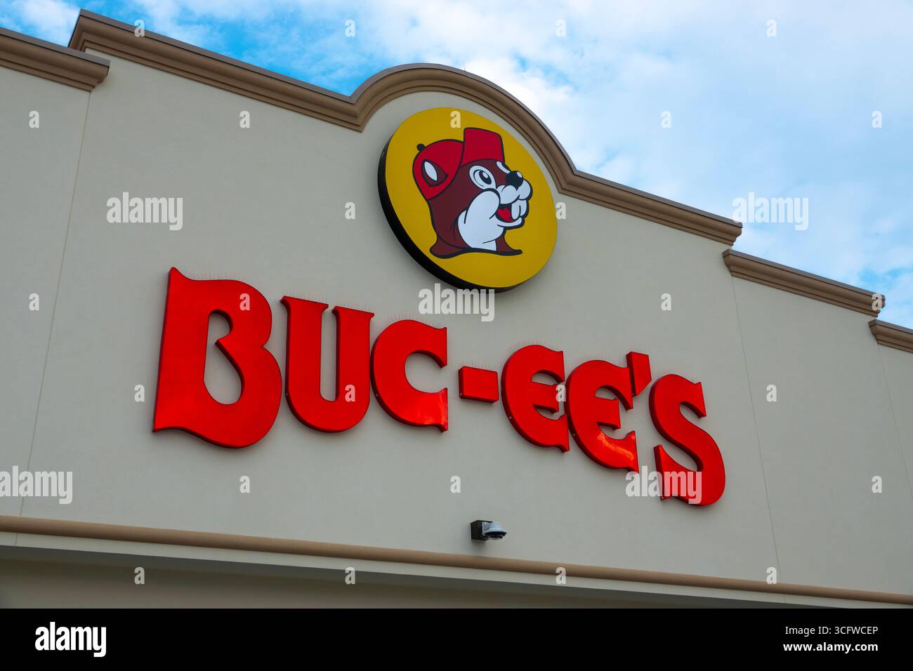 USA Buc-ees station essence restaurant magasin centre de voyage. Celui-ci près de Harrisonburg Virginie sur la I-81 Banque D'Images