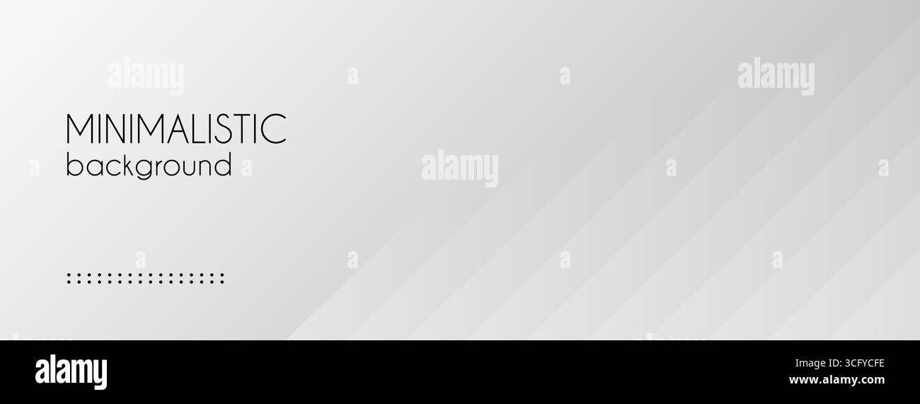 Bannière vectorielle abstraite blanche minimaliste. Arrière-plan rayé neutre clair avec espace de copie pour le texte. Couverture Facebook, en-tête Illustration de Vecteur
