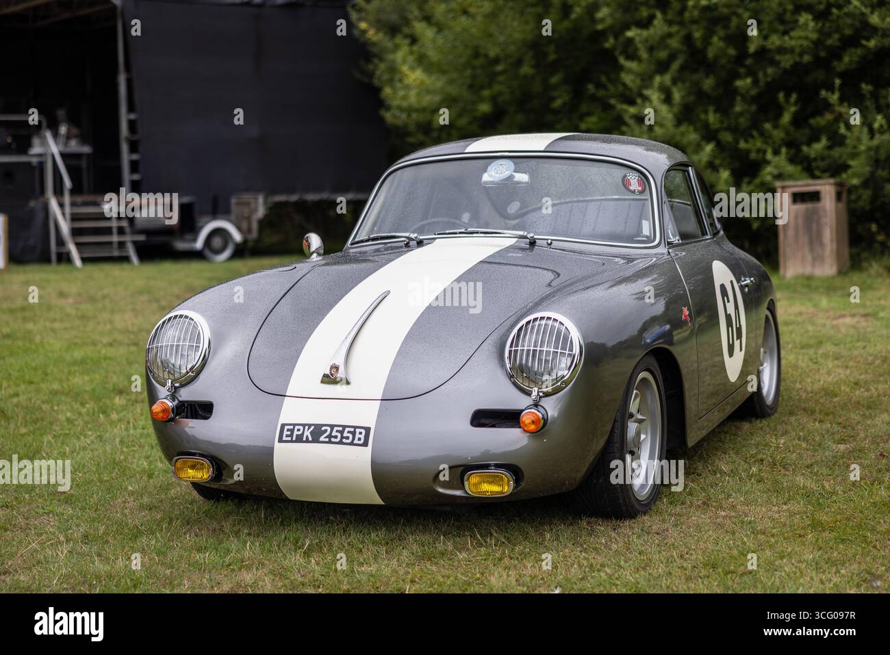 Porsche 356 1964, exposée au Megaphonics 2025. Banque D'Images