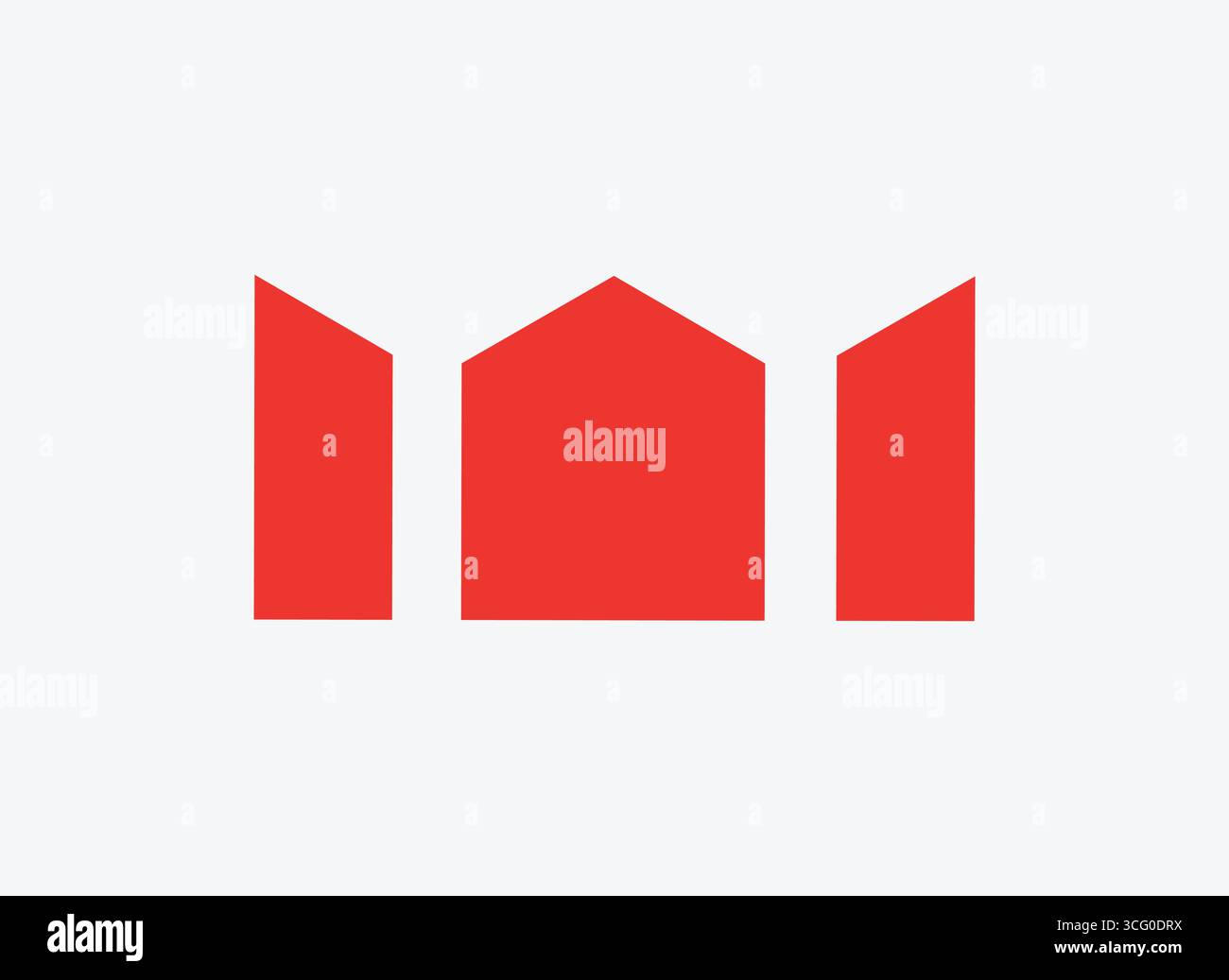 Design de logo Crown simple et moderne Illustration de Vecteur