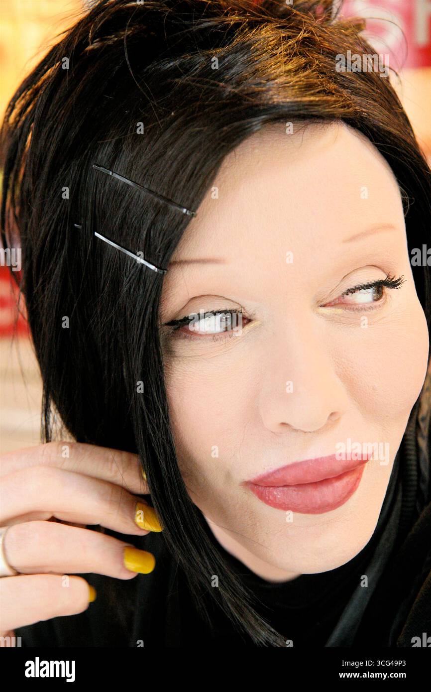 Pete Burns - septembre 2007 Banque D'Images