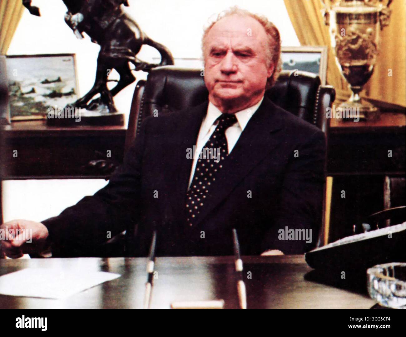 ÊTRE LÀ 1979 United Artists film avec Jack Warden comme président des États-Unis Banque D'Images