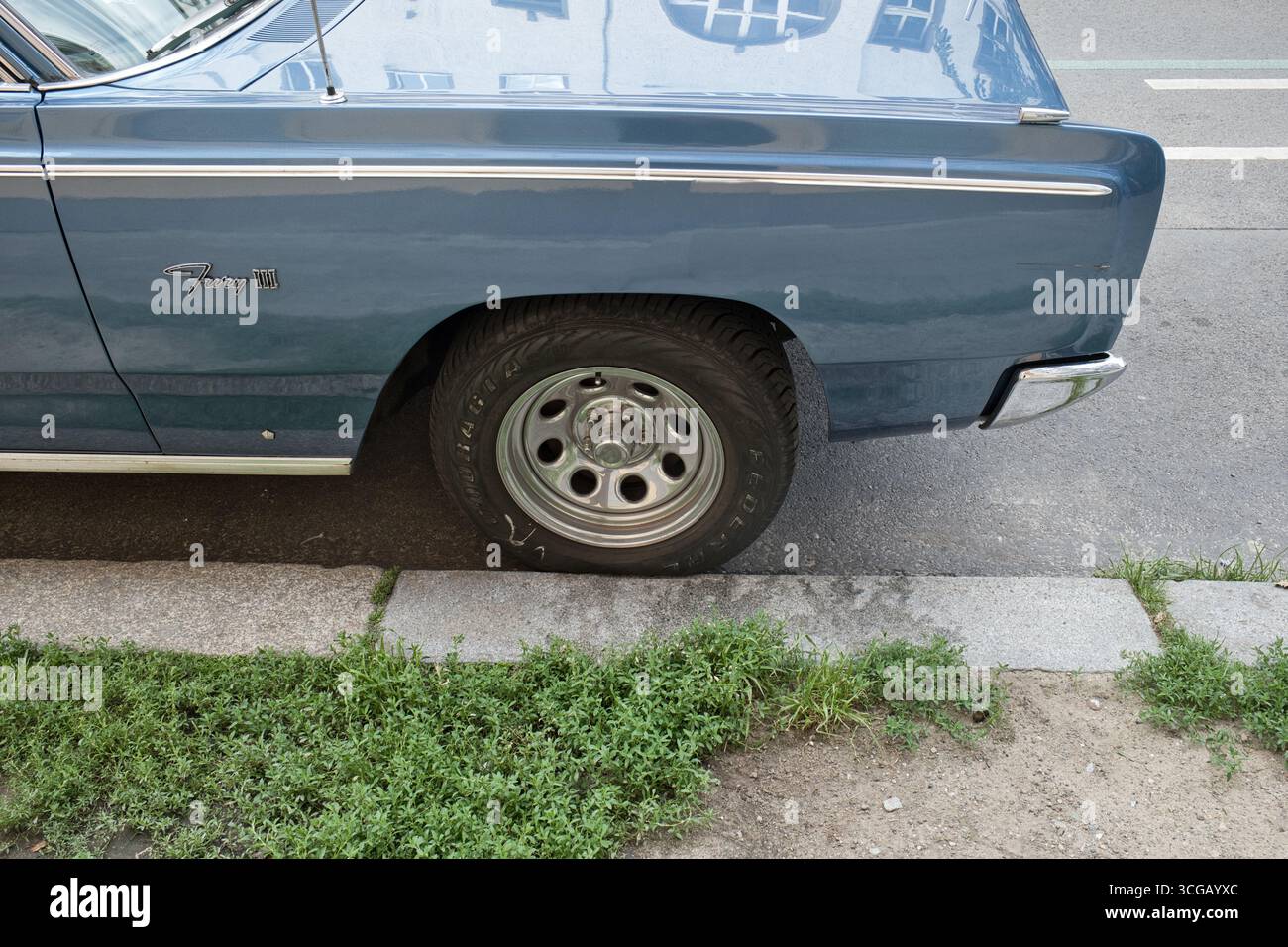 Plymouth Fury III série de voitures tourné à Berlin, en Allemagne Banque D'Images