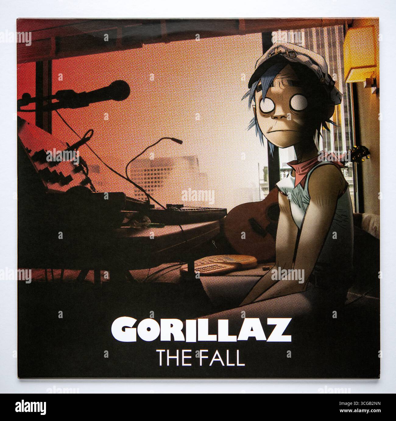 Reprise LP de The Fall, le quatrième album studio de Gorillaz, sorti en 2011. Banque D'Images