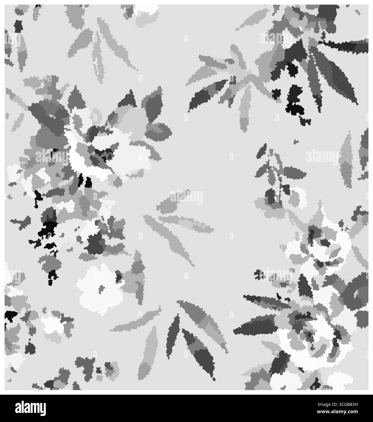 fleurs d'aquarelle avec des feuilles. motif sans couture de fleur d'aquarelle. Impression aquarelle dans un style vintage rustique, textile ou papiers peints. Illustration de Vecteur