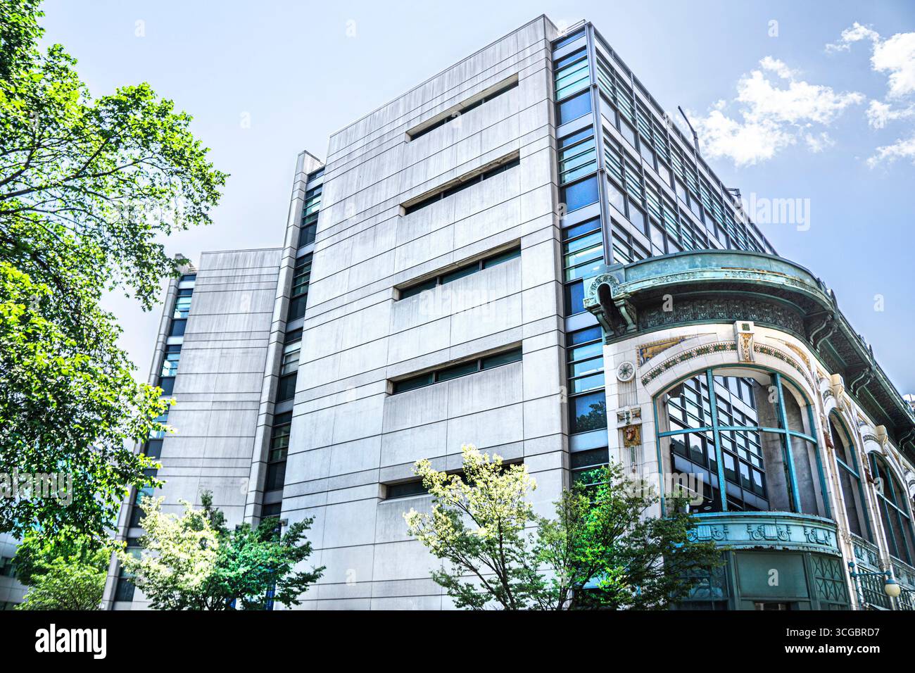 Mary Woodard Lasker Biomedical Research Building, extérieur du bâtiment, New York-Presbyterian Hospital/Columbia University Irving Medical Center, 3960 br Banque D'Images