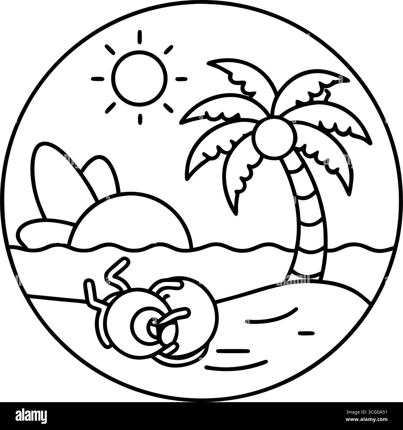 Chenilles colorées mignonnes pour le traçage et la coloration isolées sur fond blanc Illustration de Vecteur