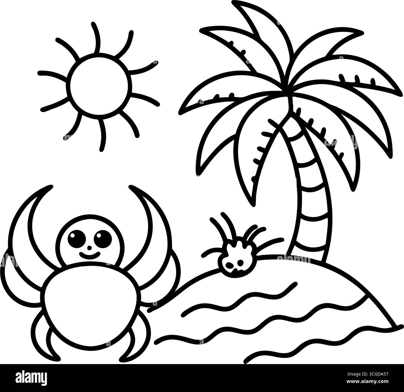 Chenilles colorées mignonnes pour le traçage et la coloration isolées sur fond blanc Illustration de Vecteur