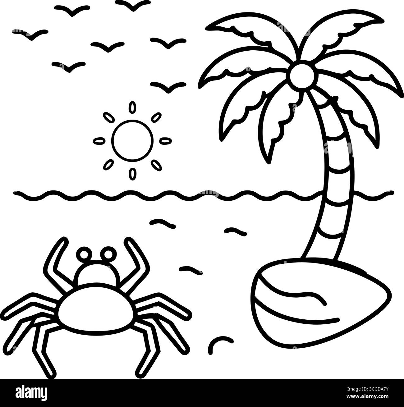 Chenilles colorées mignonnes pour le traçage et la coloration isolées sur fond blanc Illustration de Vecteur