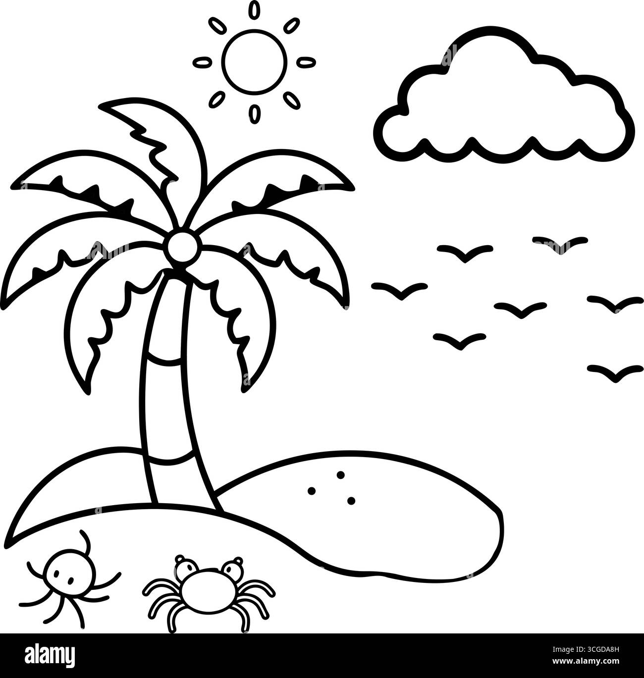 Chenilles colorées mignonnes pour le traçage et la coloration isolées sur fond blanc Illustration de Vecteur