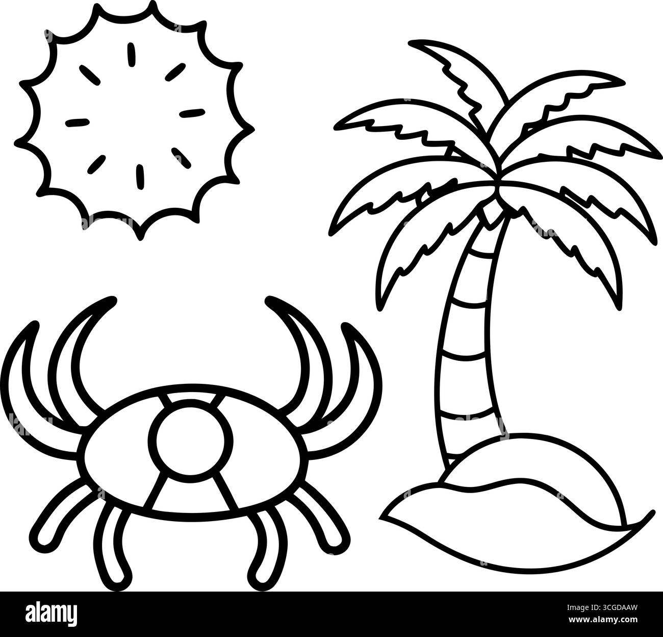 Chenilles colorées mignonnes pour le traçage et la coloration isolées sur fond blanc Illustration de Vecteur