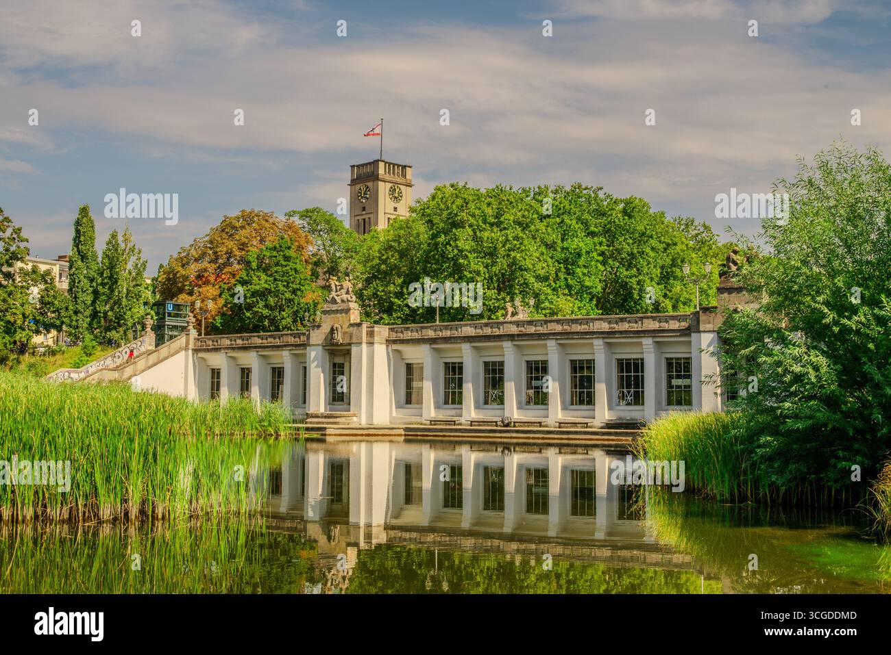 Le plus beau métro de Berlin - Rathaus Schöneberg Banque D'Images