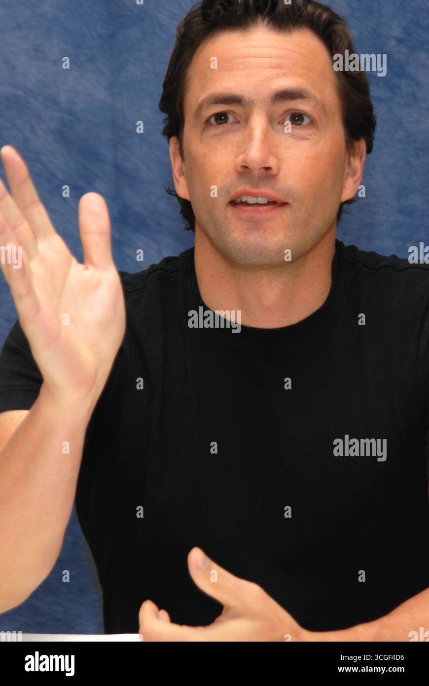 Andrew Shue lors d'une conférence de presse pour 'Gracie' au four Seasons Hotel à Los Angeles - 24 mai 2007 Banque D'Images