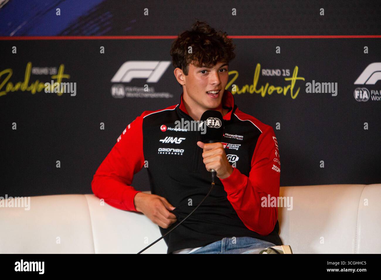 Zandvoort, Rieti, Nederlands. 28 août 2025. Oliver Bearman (GBR) - Haas F1 Team pendant le Grand Prix des pays-Bas de formule 1 Heineken 2025, Zandvoort, Nederlands, du 28 au 31 août - Round 15 of 24 of 2025 World Championship (crédit image : © Alessio de Marco/ZUMA Press Wire) USAGE ÉDITORIAL SEULEMENT ! Non destiné à UN USAGE commercial ! Banque D'Images