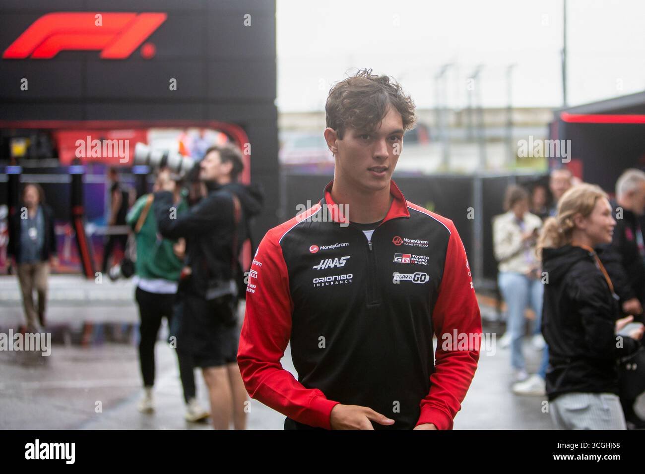 Zandvoort, Rieti, Nederlands. 28 août 2025. Oliver Bearman (GBR) - Haas F1 Team pendant le Grand Prix des pays-Bas de formule 1 Heineken 2025, Zandvoort, Nederlands, du 28 au 31 août - Round 15 of 24 of 2025 World Championship (crédit image : © Alessio de Marco/ZUMA Press Wire) USAGE ÉDITORIAL SEULEMENT ! Non destiné à UN USAGE commercial ! Banque D'Images