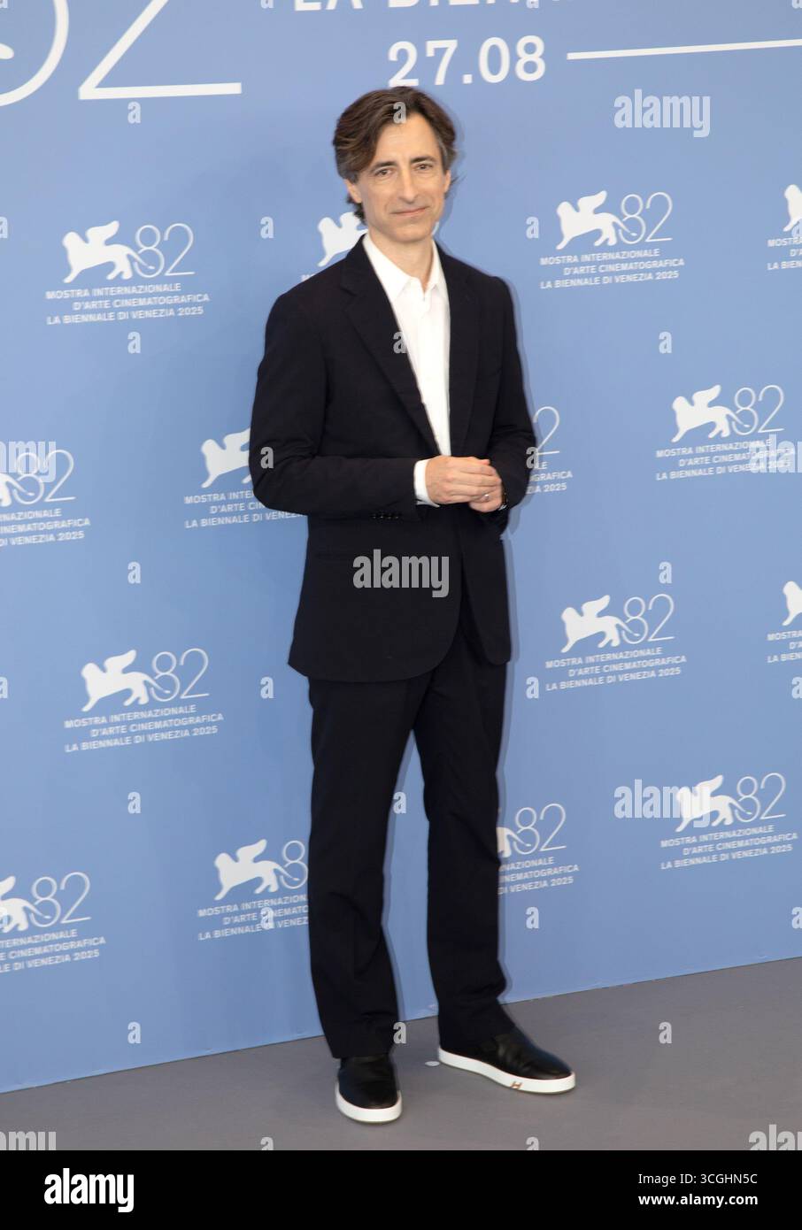 Venise, Italie. 28 août 2025. VENISE, ITALIE. 28 août 2025 : Noah Baumbach au photocall 'Jay Kelly' au 82e Festival international du film de Venise. Photo : Kristina Afanasyeva/Featureflash crédit : Paul Smith/Alamy Live News Banque D'Images