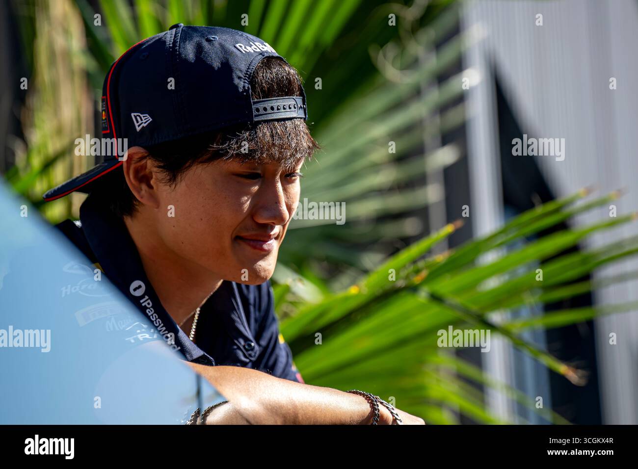 Zandvoort, pays-Bas, 28 août 2025, Yuki Tsunoda, du Japon, concourt pour Red Bull Racing. Le Grand Prix des pays-Bas The Build Up 2025, qui se déroule à Zandvoort, aux pays-Bas. Crédit : Michael Potts/Alamy Live News Banque D'Images