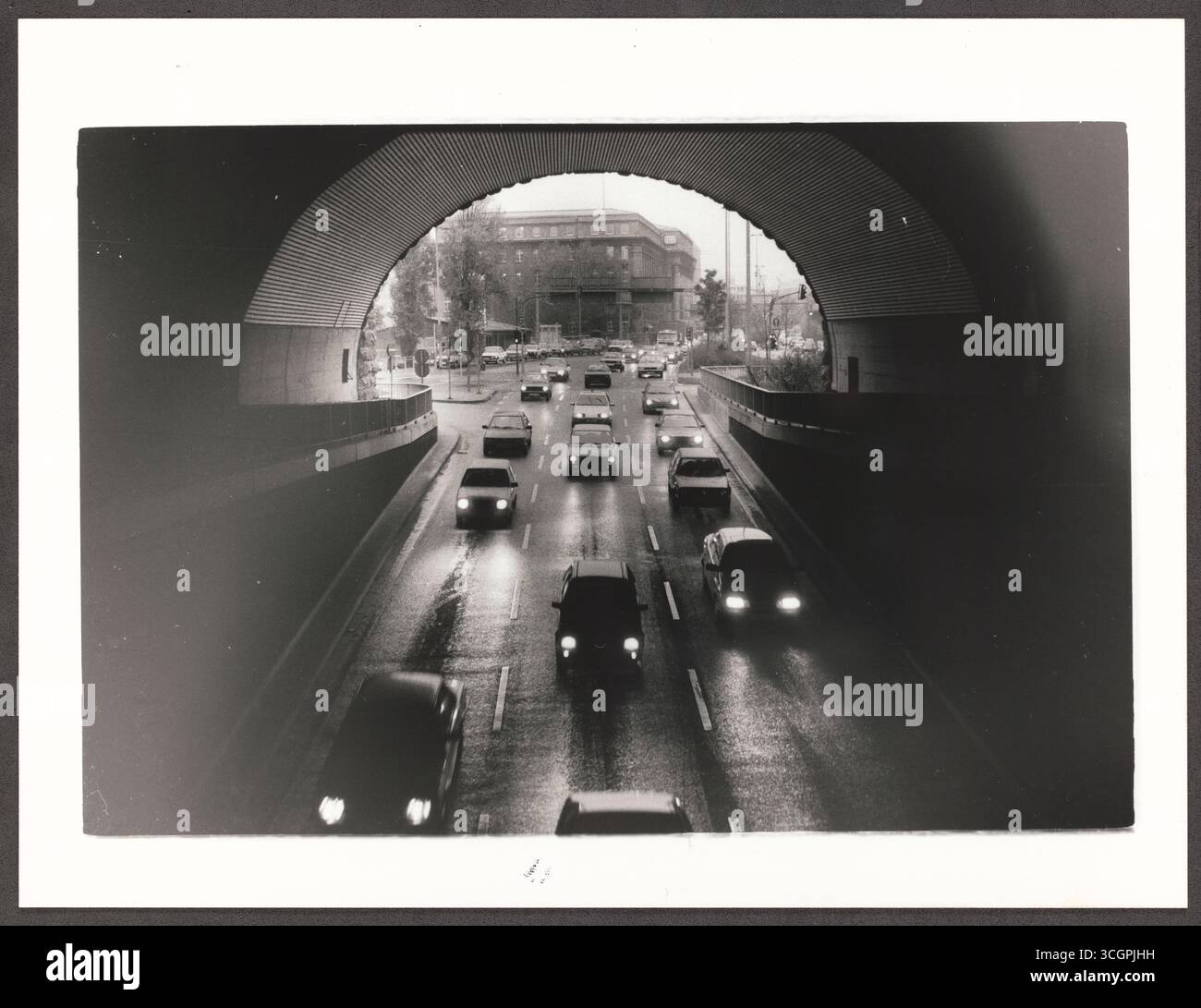 Köln-Altstadt-Nord : Rheinufertunnel - tunnel / Unterführungen Banque D'Images