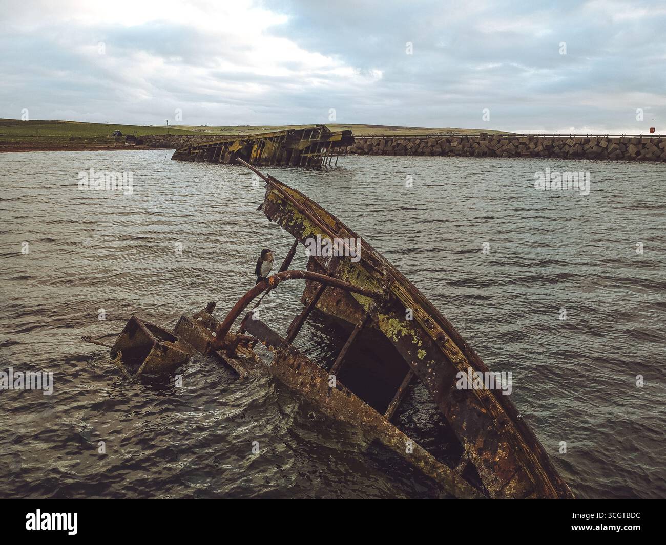 Barrières Chrurchill Banque D'Images