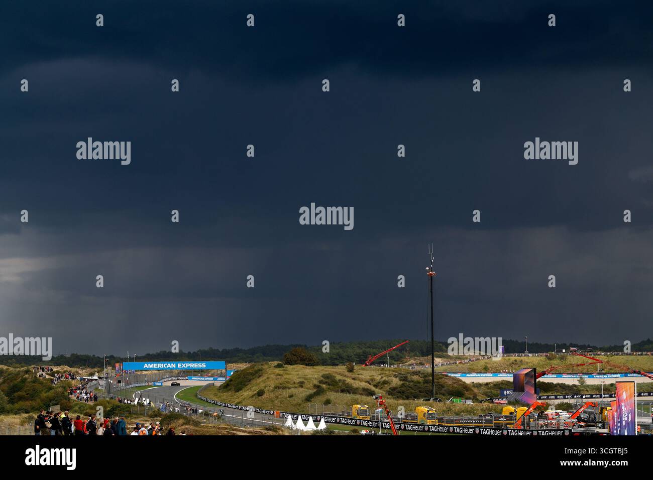 Zandvoort, pays-Bas. 29 août 2025. Vue générale, Grand Prix F1 des pays-Bas au circuit Zandvoort le 29 août 2025 à Zandvoort, pays-Bas. (Photo de HOCH Zwei) crédit : dpa/Alamy Live News Banque D'Images