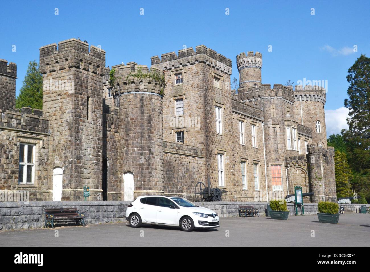 Musée et galerie d'art du château de Cyfarthfa, Merthyr Tydfil, pays de Galles du Sud, Royaume-Uni Banque D'Images