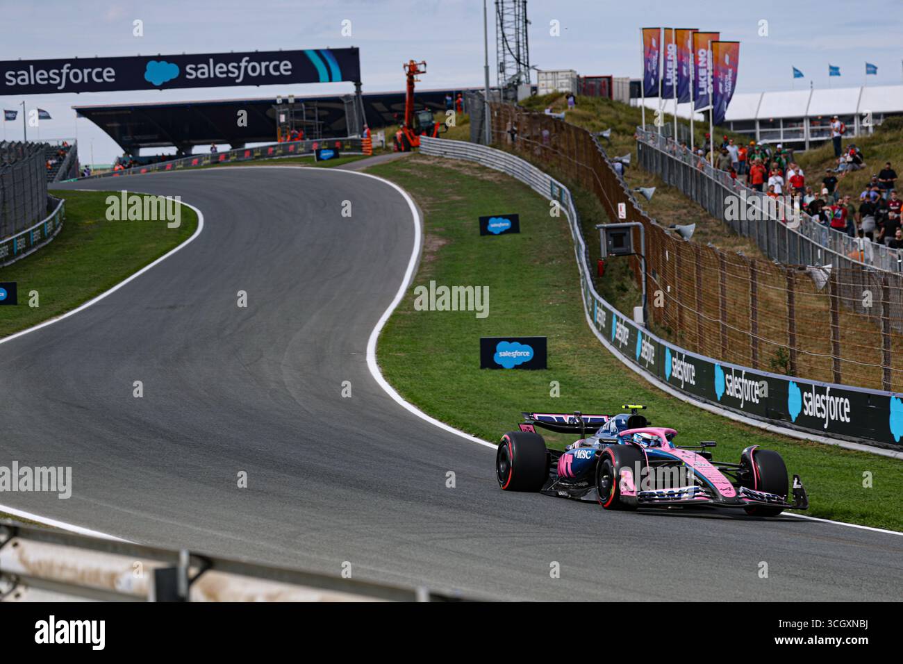 Zandvoort, Rieti, Nederlands. 29 août 2025. Franco Colapinto (ARG) - F1 alpine vendredi, jour2, du Grand Prix des pays-Bas de formule 1 Heineken 2025, Zandvoort, Nederlands, du 28 au 31 août - Round 15 du 24 du Championnat du monde F1 2025 (crédit image : © Alessio de Marco/ZUMA Press Wire) USAGE ÉDITORIAL SEULEMENT ! Non destiné à UN USAGE commercial ! Banque D'Images