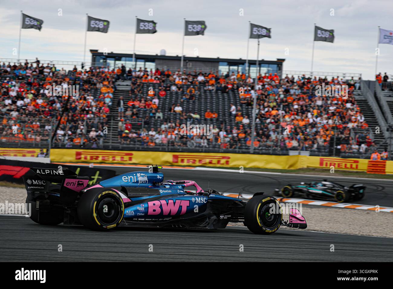 Zandvoort, Rieti, Nederlands. 29 août 2025. Franco Colapinto (ARG) - F1 alpine vendredi, jour2, du Grand Prix des pays-Bas de formule 1 Heineken 2025, Zandvoort, Nederlands, du 28 au 31 août - Round 15 du 24 du Championnat du monde F1 2025 (crédit image : © Alessio de Marco/ZUMA Press Wire) USAGE ÉDITORIAL SEULEMENT ! Non destiné à UN USAGE commercial ! Banque D'Images