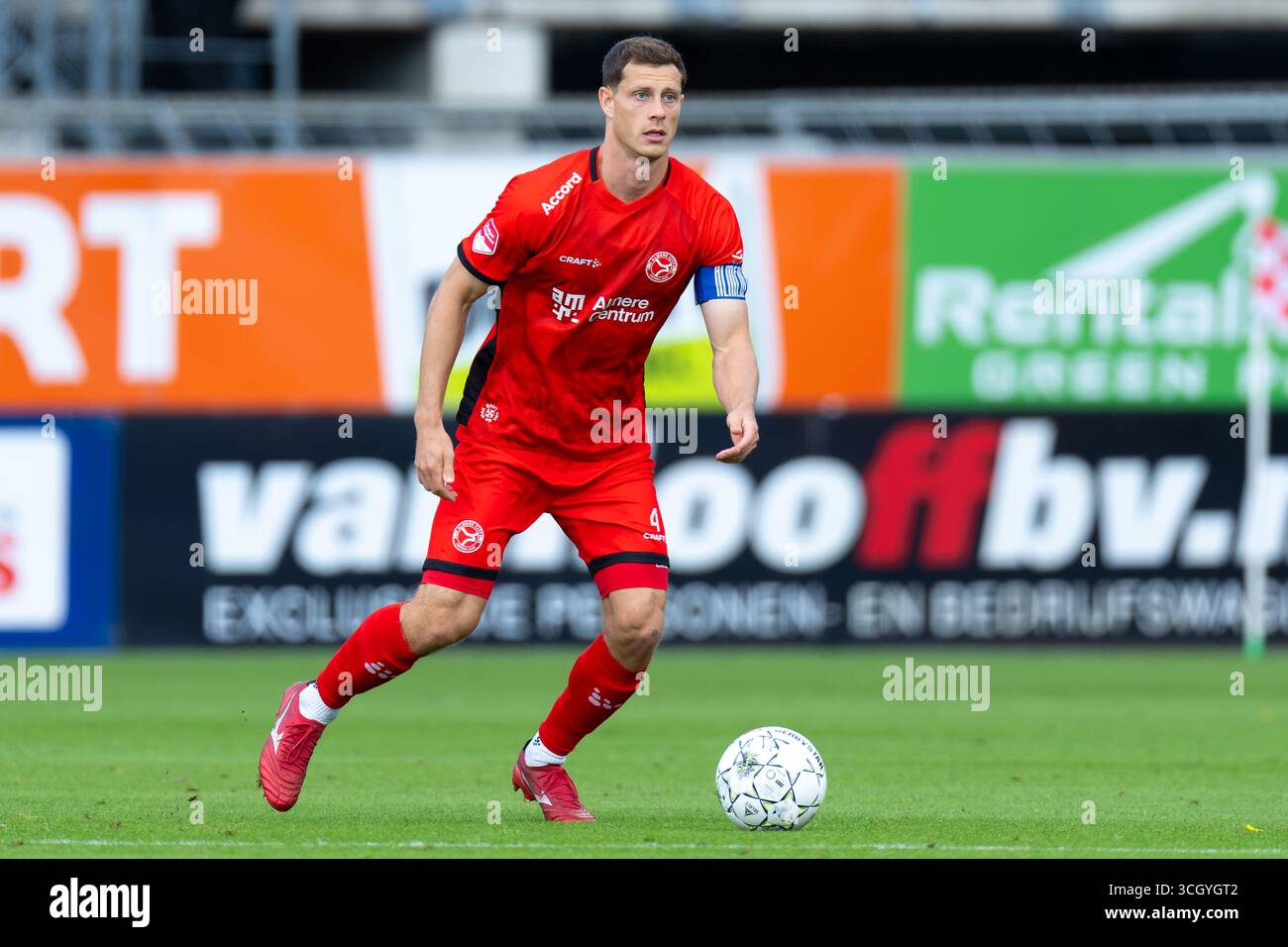 Waalwijk, pays-Bas. 30 août 2025. WAALWIJK, PAYS-BAS - AOÛT 30 : James Lawrence d'Almere City FC en action lors du match néerlandais Keuken Kampioen Divisie entre le RKC Waalwijk et l'Almere City FC au Mandemakers Stadion le 30 août 2025 à Waalwijk, pays-Bas. (Photo de Joris Verwijst/Orange Pictures) crédit : Orange pics BV/Alamy Live News Banque D'Images