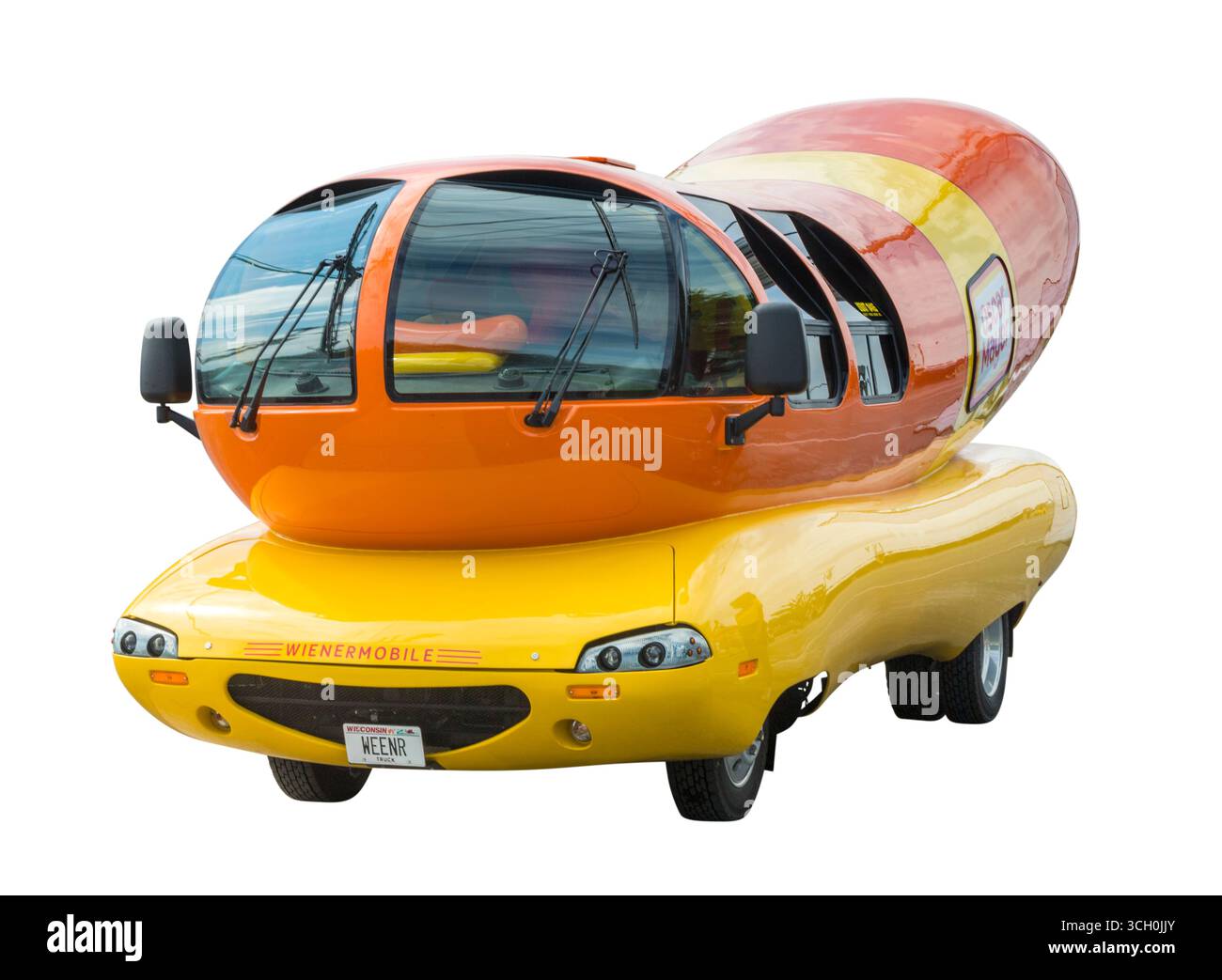 Oscar Mayer Weinermobile, États-Unis Banque D'Images