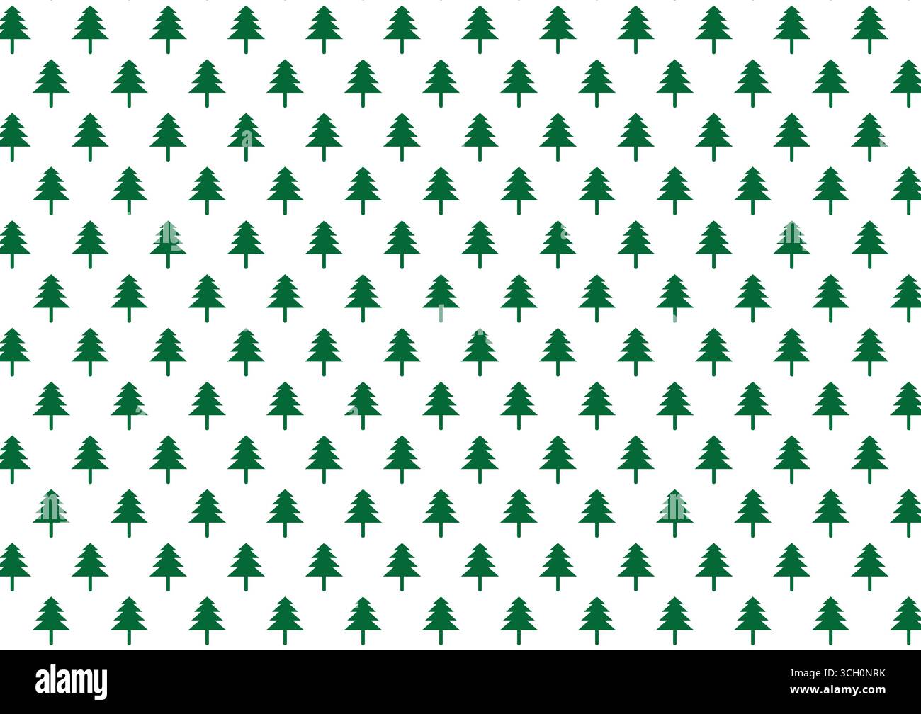 Motifs sans couture d'arbre de Noël pour fond et papier d'emballage cadeau. Illustration vectorielle. Illustration de Vecteur