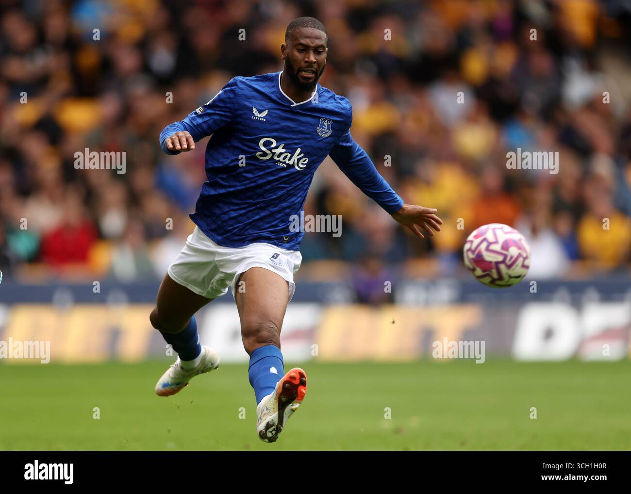 Wolverhampton, Royaume-Uni. 30 août 2025. Beto of Everton lors du match des Wolverhampton Wanderers vs Everton premier League à Molineux, Wolverhampton. Le crédit photo devrait se lire comme suit : David Klein/Sportimage crédit : Sportimage Ltd/Alamy Live News Banque D'Images