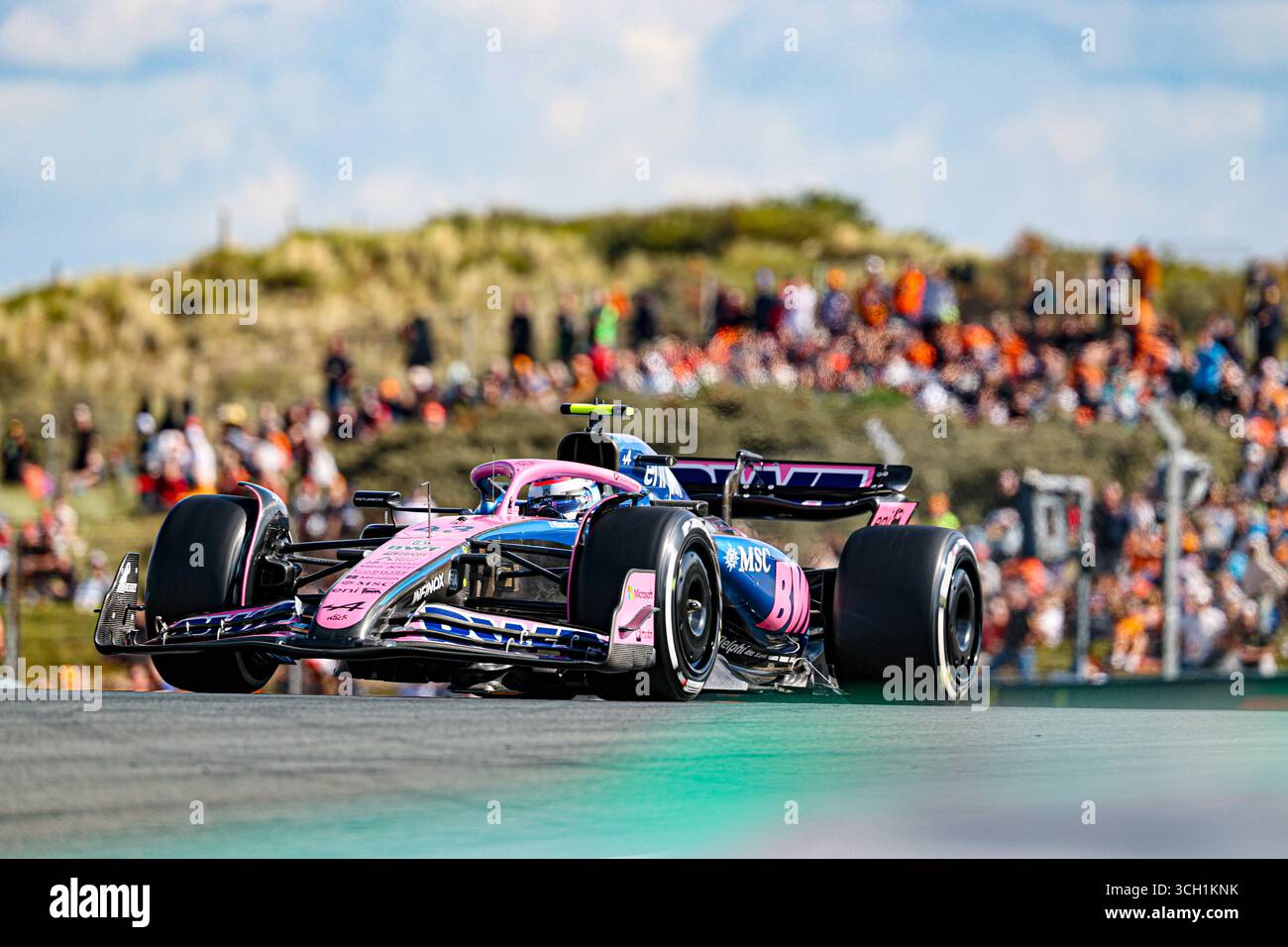 Franco Colapinto (ARG) - Alpine F1 vendredi, jour2, du Grand Prix de F1 Heineken 2025, Zandvoort, Nederlands, du 28 au 31 août - Round 15 du 24 du Championnat du monde F1 2025 Banque D'Images