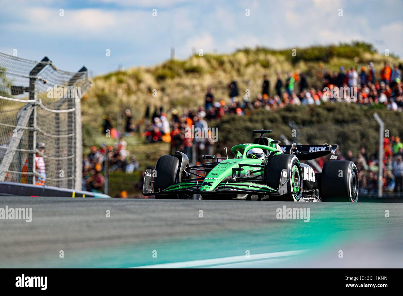 Nico Hulkenberg (GER) - Stake F1 Team Sauber - Sauber C45 - Ferrari pendant vendredi, jour2, du Grand Prix de F1 Heineken 2025, Zandvoort, les Nederlands, du 28 au 31 août - Round 15 du 24 du Championnat du monde F1 2025 Banque D'Images