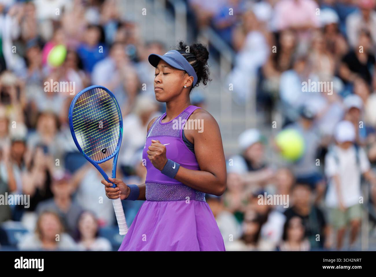 États-Unis. 30 août 2025. Queens, New York. 30 août 2025 : Naomi Osaka (JPN) bat Daria Kasatkina (AUS) lors de l'US Open 2025. Crédit : Corleve/Alamy Live News Banque D'Images