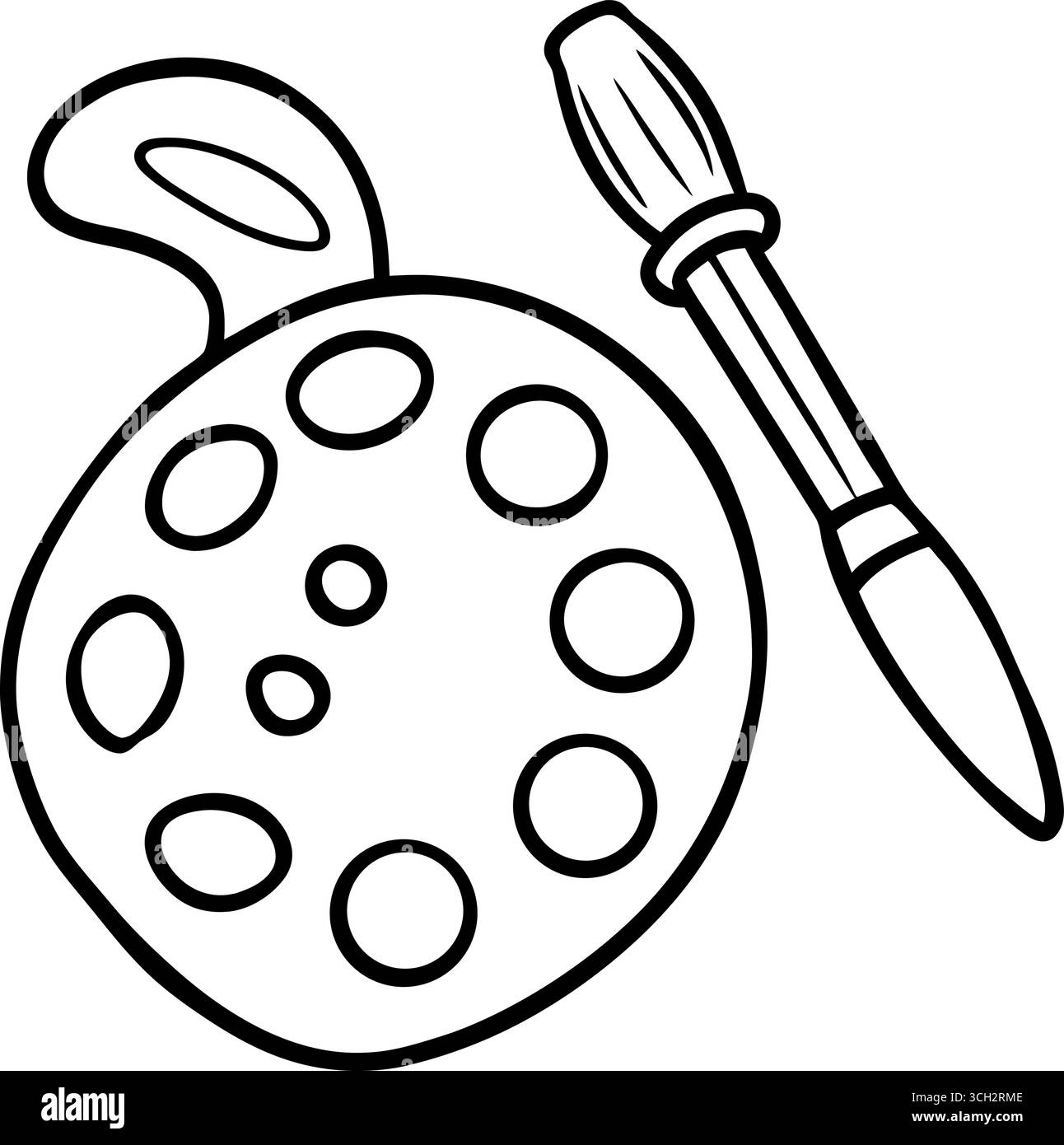 Page de livre de coloriage pour enfants | Fun Printable Activity Fiches Illustration de Vecteur