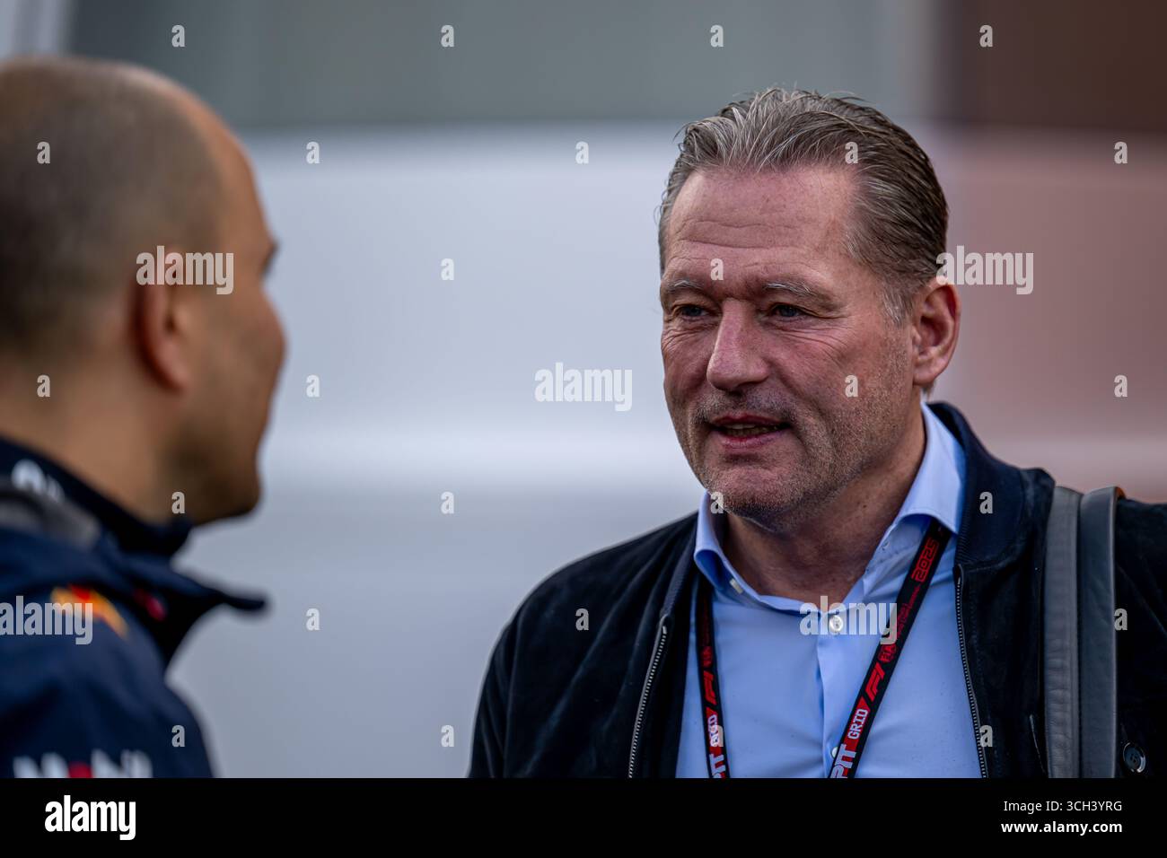 CIRCUIT ZANDVOORT, PAYS-BAS - AOÛT 30 : Jos Verstappen, le père de Max Verstappen, lors du Grand Prix des pays-Bas au circuit Zandvoort le samedi 30 août 2025 à Zandvoort, pays-Bas (photo Michael Potts/Agence BSR) crédit : Agence BSR/Alamy Live News Banque D'Images